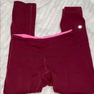 Lulu lemon crop leggings